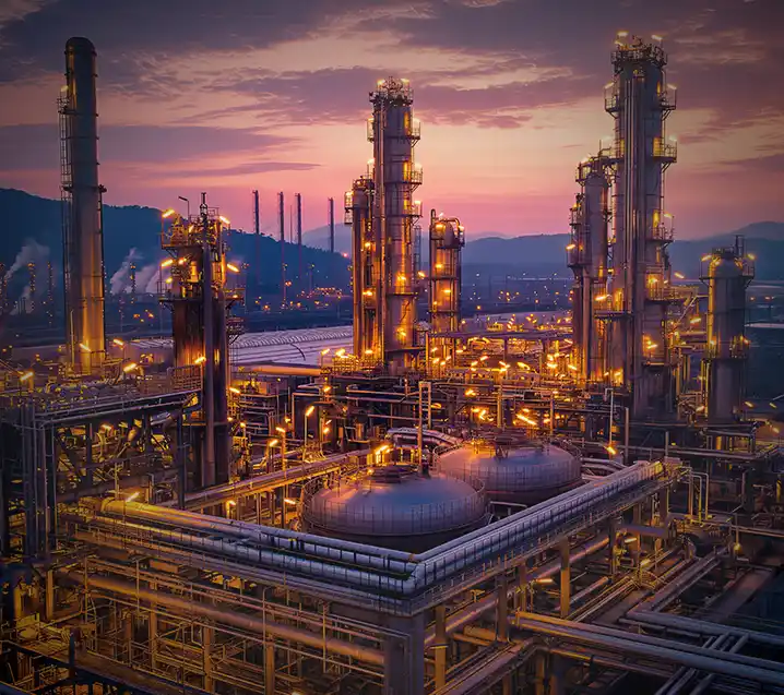 Oil and Gas plants | E-CON system from IDS-Technology is used in the oil and gas industry