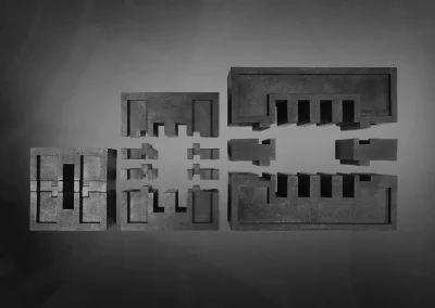 IDS-Technology - Schaltanlagen Zubehör - Busbar Support Unipol Schienenmodule